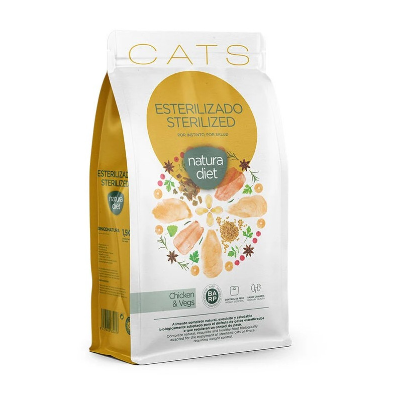 Natura Diet Daily Food Cat Sterilised Pollo