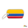 Placa identificativa con bandera para animales superguau zaragoza