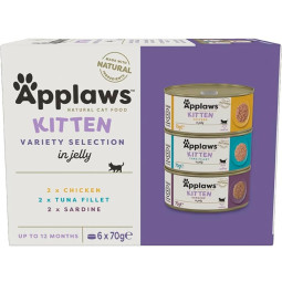 Applaws Cat Lata Kitten Multipack 6x70gr