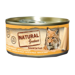 Natural Greatness Cat Lata Pechuga de Pollo 70gr