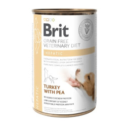 Brit Vet Diet Dog Lata Hepatic 400gr