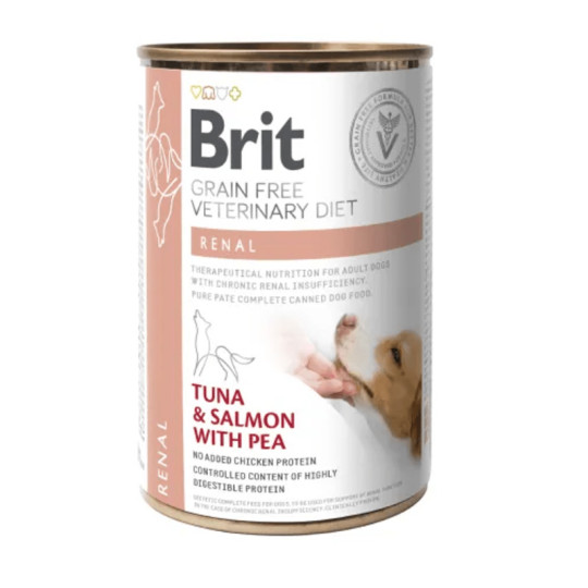 Brit Vet Diet Dog Lata Renal 400gr