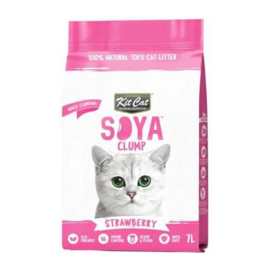 Kit Cat Arena ECO Soja Clump Fresa 7L