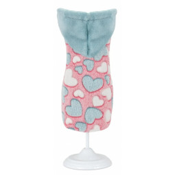 Nayeco Sudadera con Capucha Lollipop Rosa con Corazones