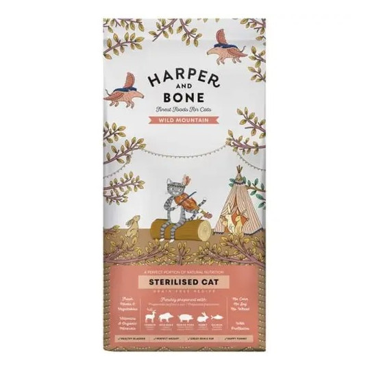 Harper And Bone Cat Sterilised Flavours Farm 2kg, Superguau