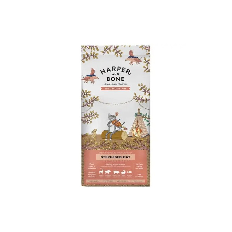 Harper And Bone Cat Sterilised Flavours Farm 2kg, Superguau