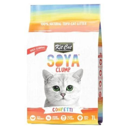 Kit Cat Arena ECO Soja Confetti 7L