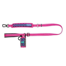 Freedog Boreal Correa Fucsia 120-180cms