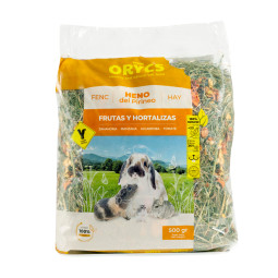 Heno mini orycs con hortalizas 500gr-superguau zaragoza