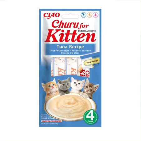 Churu Cat Snack Kitten Atún 4x14gr