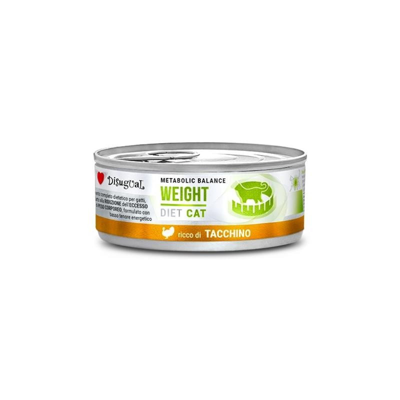Disugual Diet Cat Lata Weight Pavo 85 gr