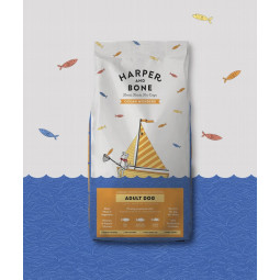 Harper And Bone Pouch Dog Ocean Wonder 100gr,Superguau