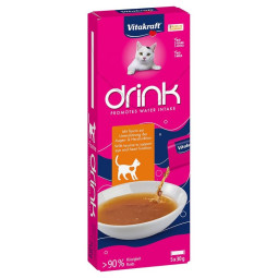 Vitakraft Caldo Vita Drink de Pollo y Taurina para gatos