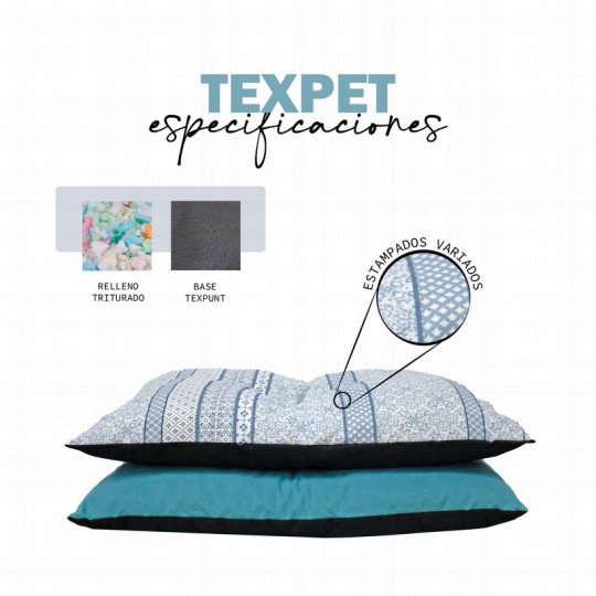 Yagu TexPet Colchón Paw Loneta