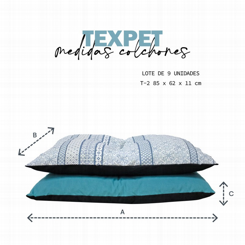 Yagu TexPet Colchón Paw Loneta