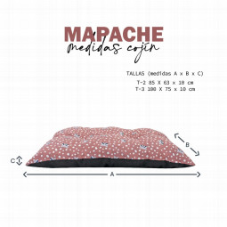Yagu Colchón Basic Pespunte Mapache