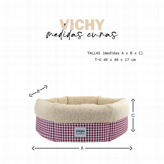 Yagu Cuna Redonda Royal Vichy Granate