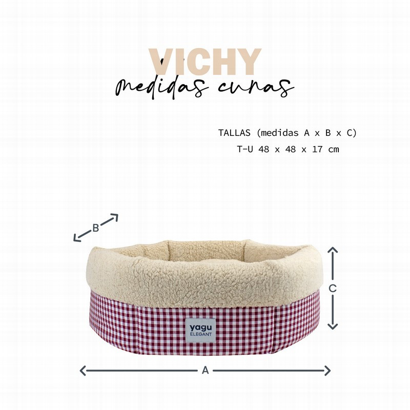 Yagu Cuna Redonda Royal Vichy Granate