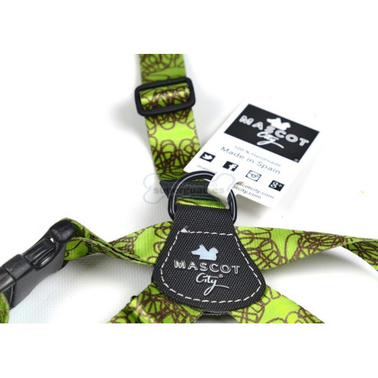 Mascot City Petral Triple Hilos Verde