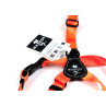 Mascot City Petral Triple Antiescape Acuarela Naranja