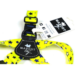 Mascot City Petral Triple Stars Limón/Azul