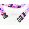 Mascot City Petral Nylon Stars Fucsia/Azul