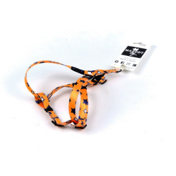 Mascot City Arnés con Apertura Superior Stars Naranja/Azul