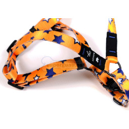 Mascot City Arnés con Apertura Superior Stars Naranja/Azul