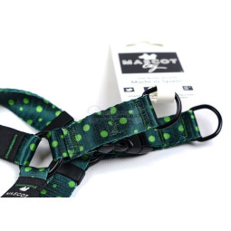 Mascot City Arnés con Apertura Superior Topos Pistacho