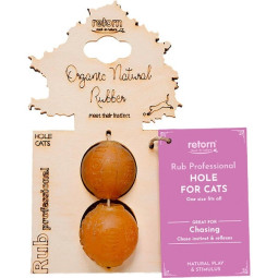 Retorn Rub Cat Juguete Hole for Cats (2 unidades)