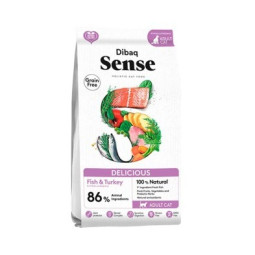 Dibaq Sense Delicius Cat Pescado y Pavo