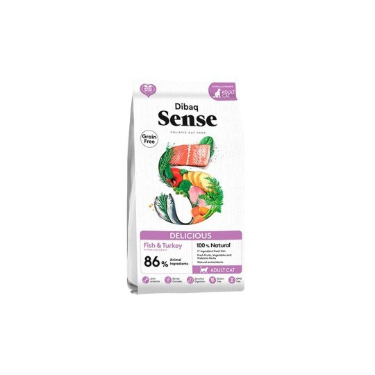 Dibaq Sense Delicius Cat Pescado y Pavo Dibaq Sense Delicius Cat Pescado y Pavo