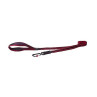 Rogz Correa Airtech con asa acolchada Roja