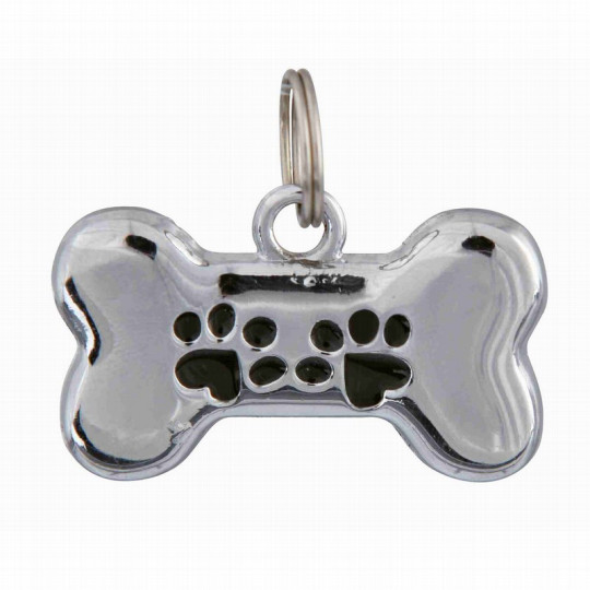 Placa Identificativa con forma de hueso Placa Identificativa con forma de hueso