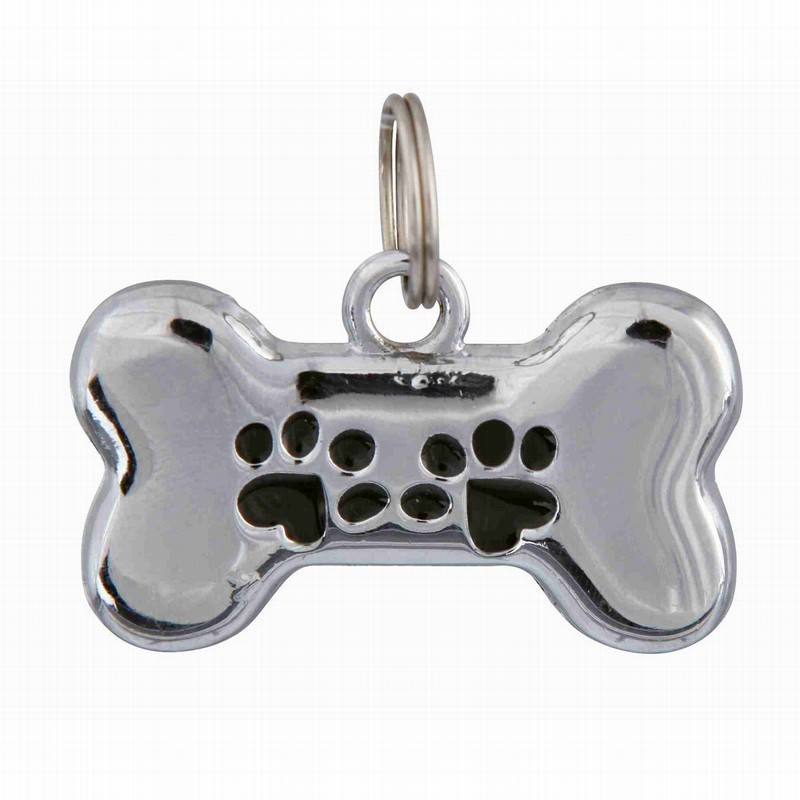 Placa Identificativa con forma de hueso Placa Identificativa con forma de hueso