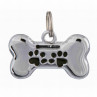 Placa Identificativa con forma de hueso Placa Identificativa con forma de hueso