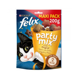 Purina Proplan Cat Snak Felix Party Mix Original Maxi Pack 200gr