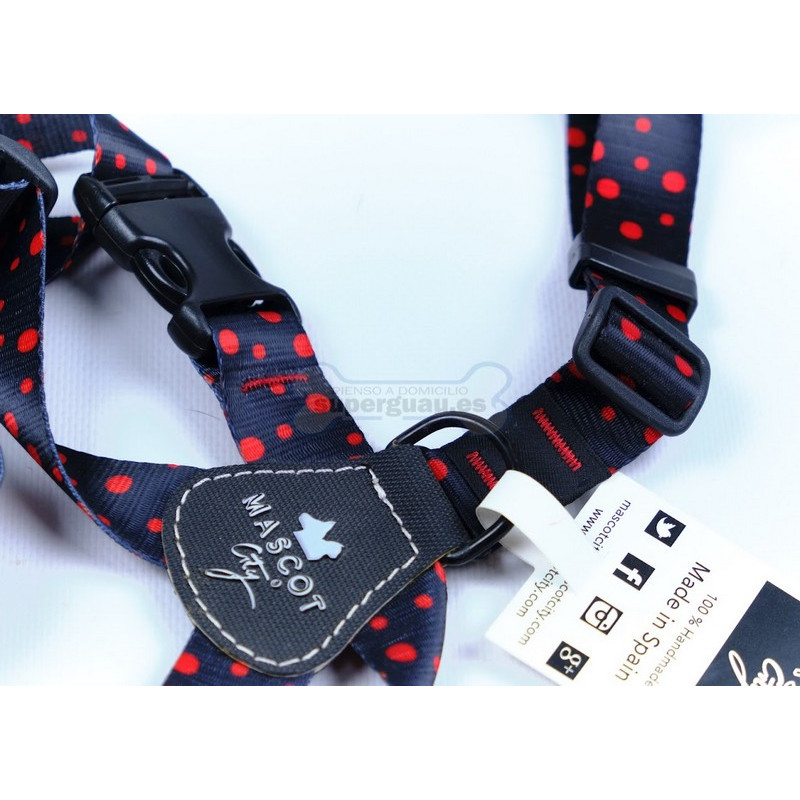 Mascot City Petral Triple Antiescape Topos Rojos