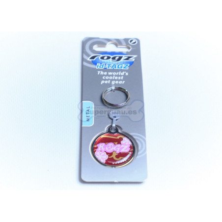 Placa Identificativa Rogz ID Tagz Choc Feminine