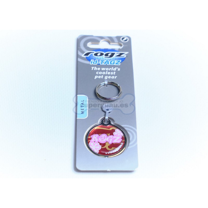 Placa Identificativa Rogz ID Tagz Choc Feminine