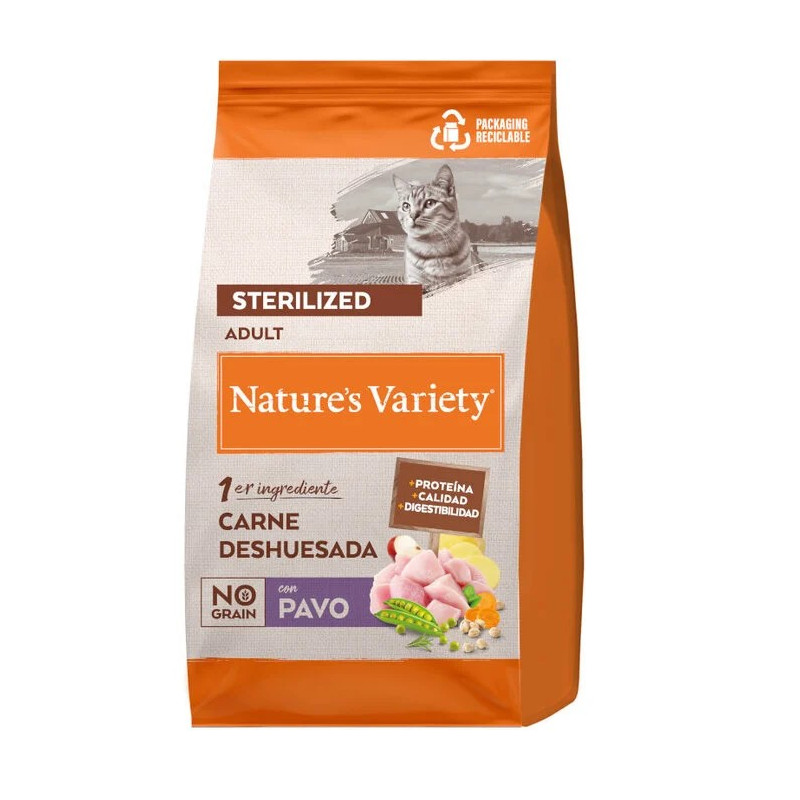 Nature´s Variety Original Gatos Esterilizados Pavo - Superguau