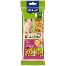 Vitakraft Hámster Barritas de Frutas y Cereales (2 Barritas)