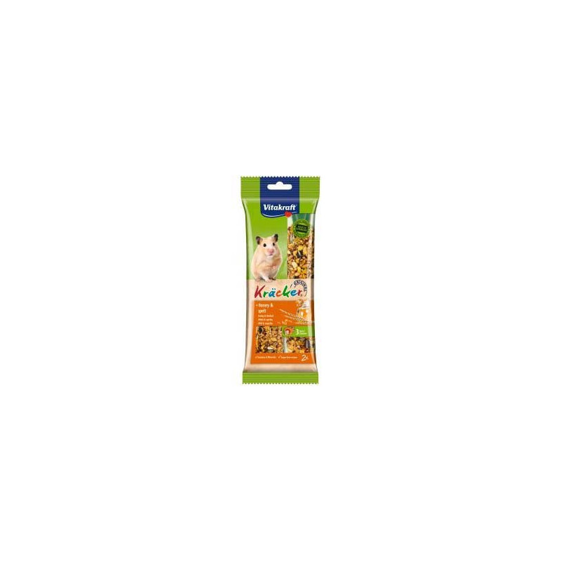 Vitakraft Hámster Barritas de Miel y Sésamo (2 Barritas)