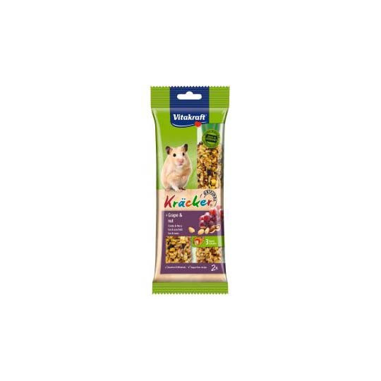 Vitakraft Hámster Barritas de Uva y Nueces (2 Barritas)