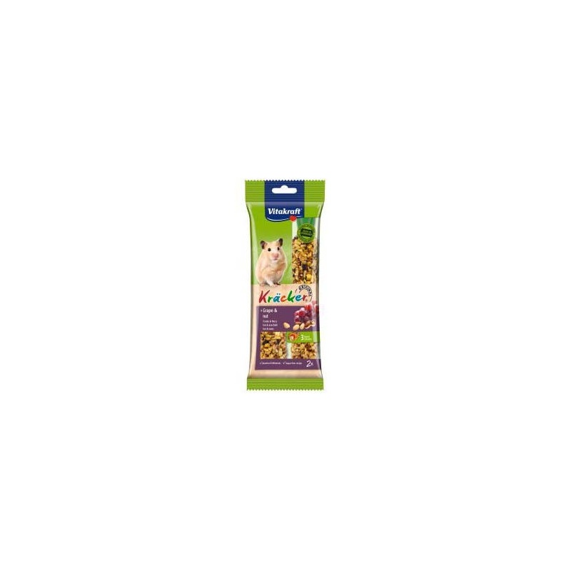Vitakraft Hámster Barritas de Uva y Nueces (2 Barritas)