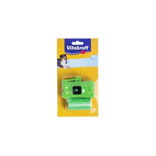 Vitakraft Dispensador Bolsas Higiénicas + Rollito Bolsas