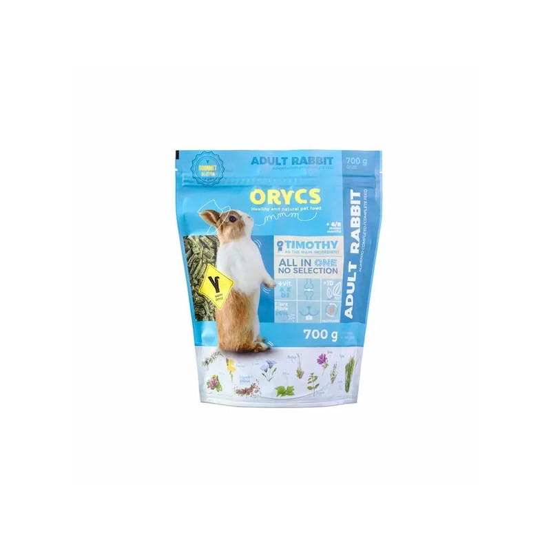 Orycs Alimento para Conejo Baby, Enano y Toy Adulto Orycs Alimento para Conejo Baby, Enano y Toy Adulto