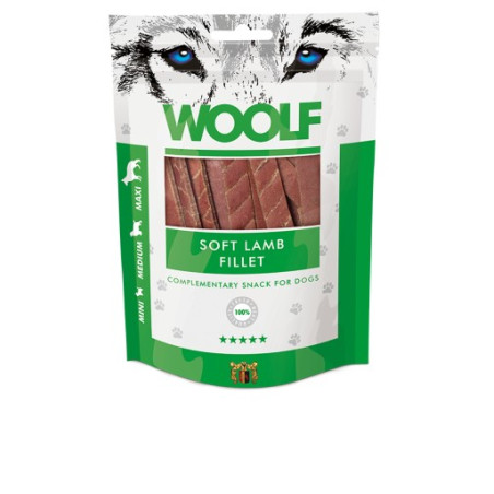 Tiras de salmón Woolf para perros,comprar en Zaragoza, Superguau