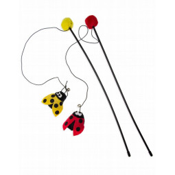 Karlie Cat Juguete Varita Happy Mariquita