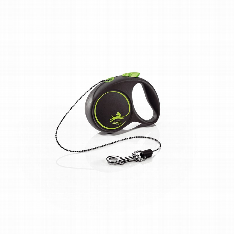 Flexi Black Design Cordón Verde